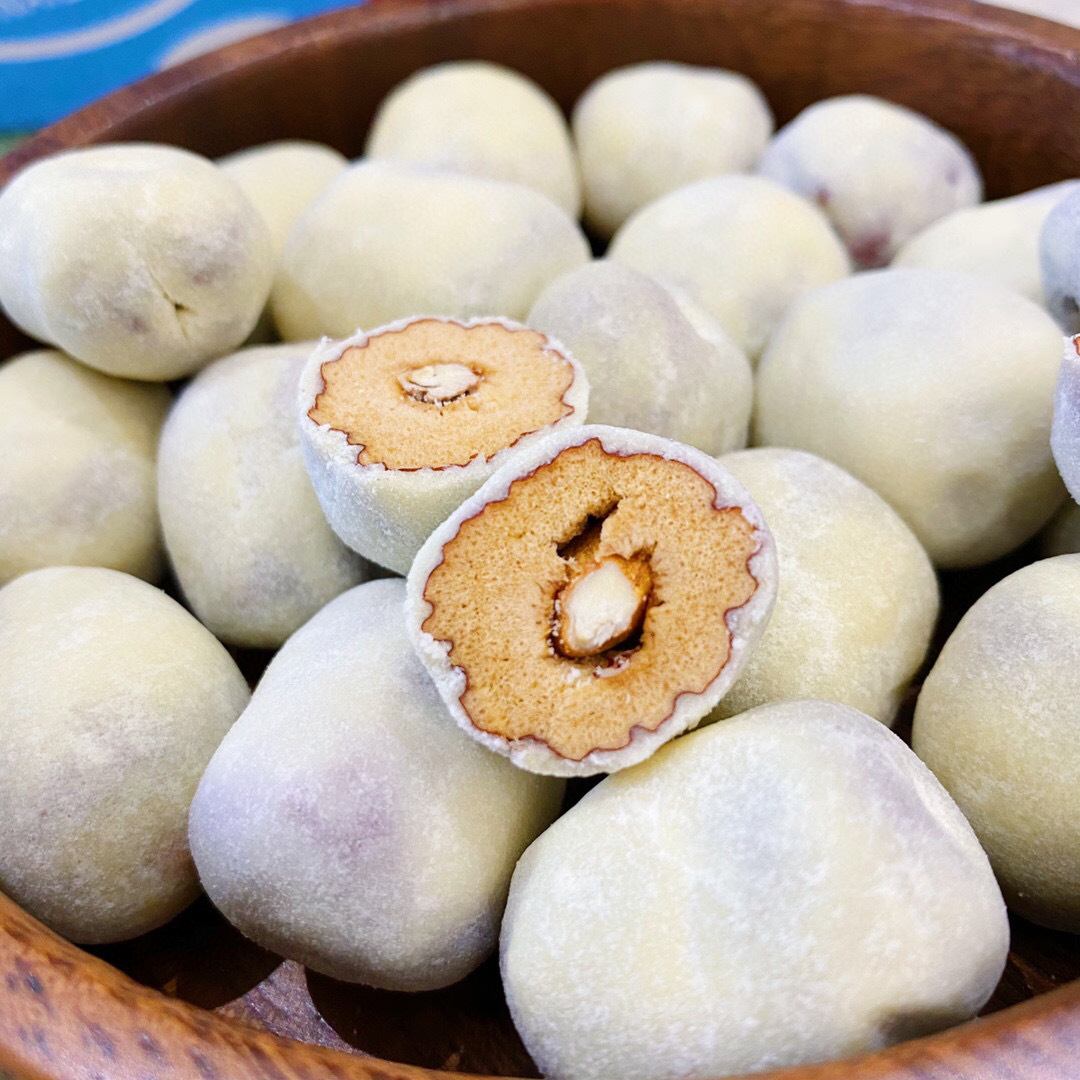网红零食淘味熊杏仁奶枣奶油夹心枣支持一件代发无核奶酪枣