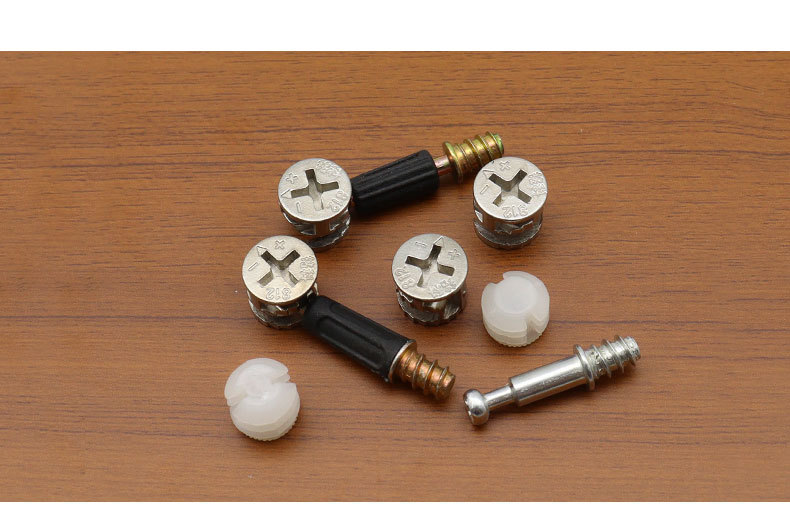 铭固 家具三合一连接件 偏心轮 橱柜衣柜连接件 家具五金配件