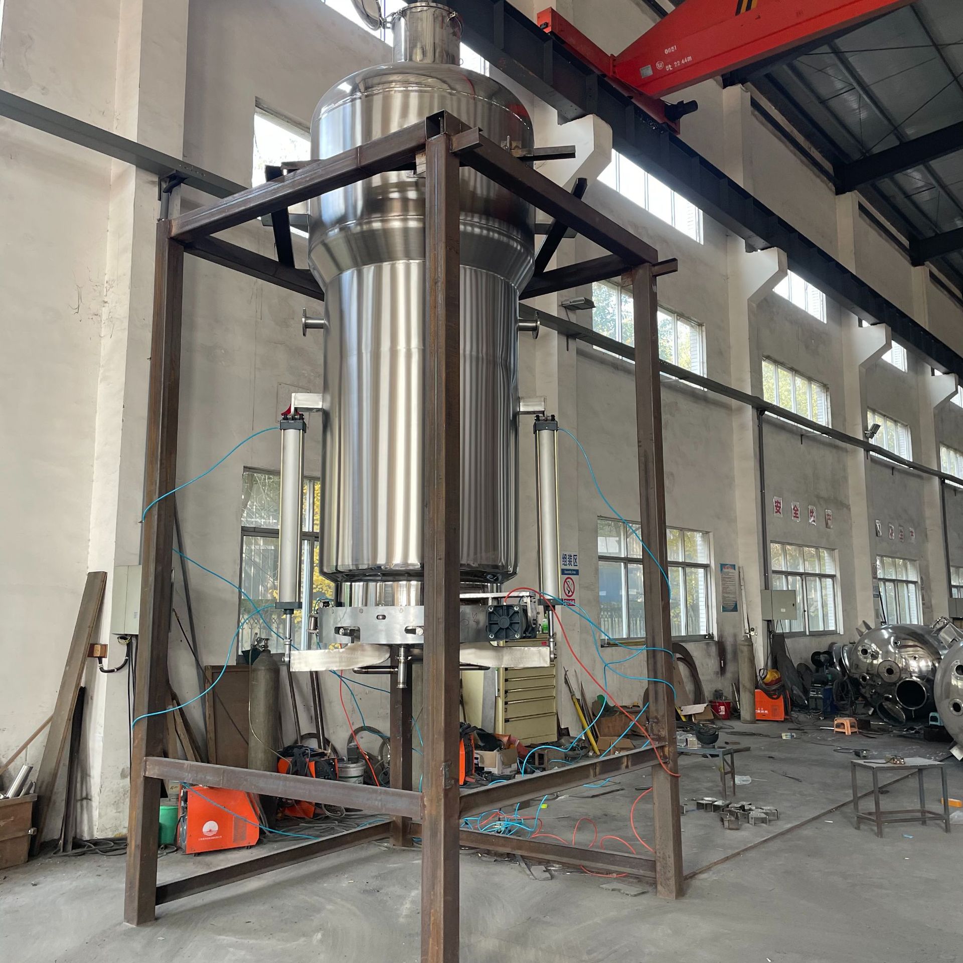 3000l提取罐食用菌原花青素银耳多糖提取设备乙醇回流浸提设备