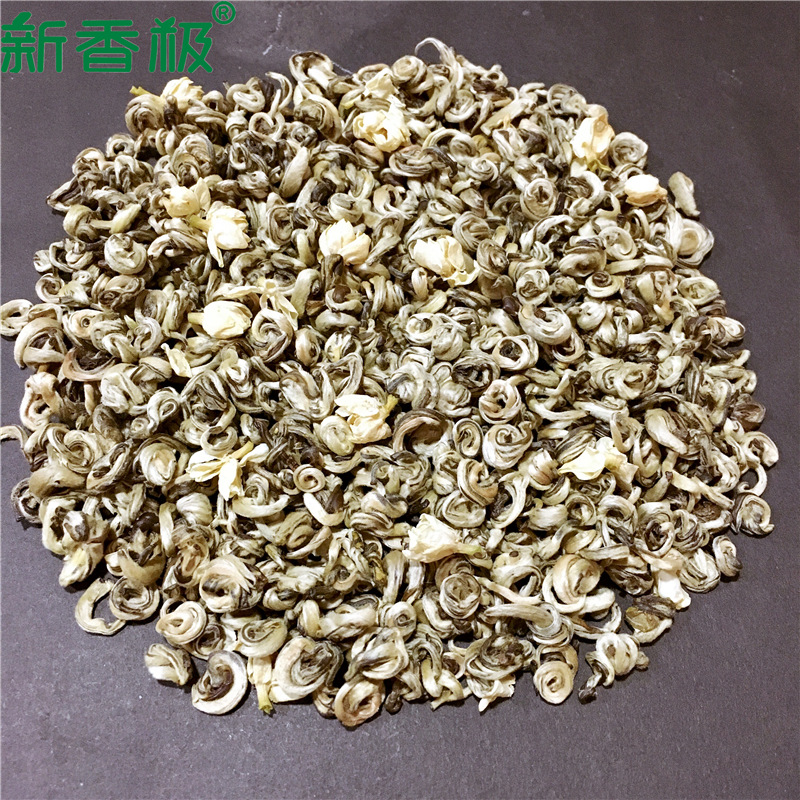 批发新茶 茉莉花茶横县茉莉花茶叶单芽玉螺王浓香型散装茶