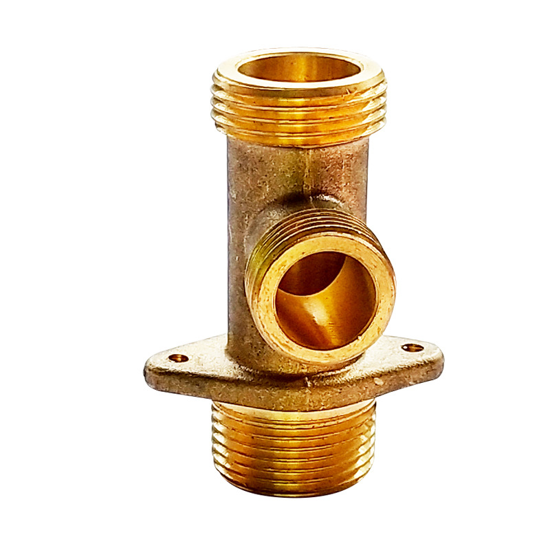 铜螺母电壁挂炉大通道活接进水接头燃气壁挂炉水路阀体全铜补水阀