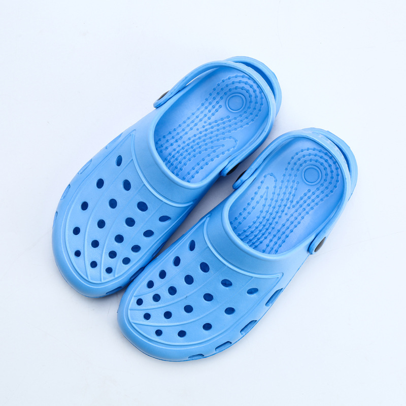 Outdoor Wear Eva Sandals Pump Nurse Shoes Flat Heel Hole Shoes Men's Beach Shoes Sandals Big Toe Slippers Summer Clog