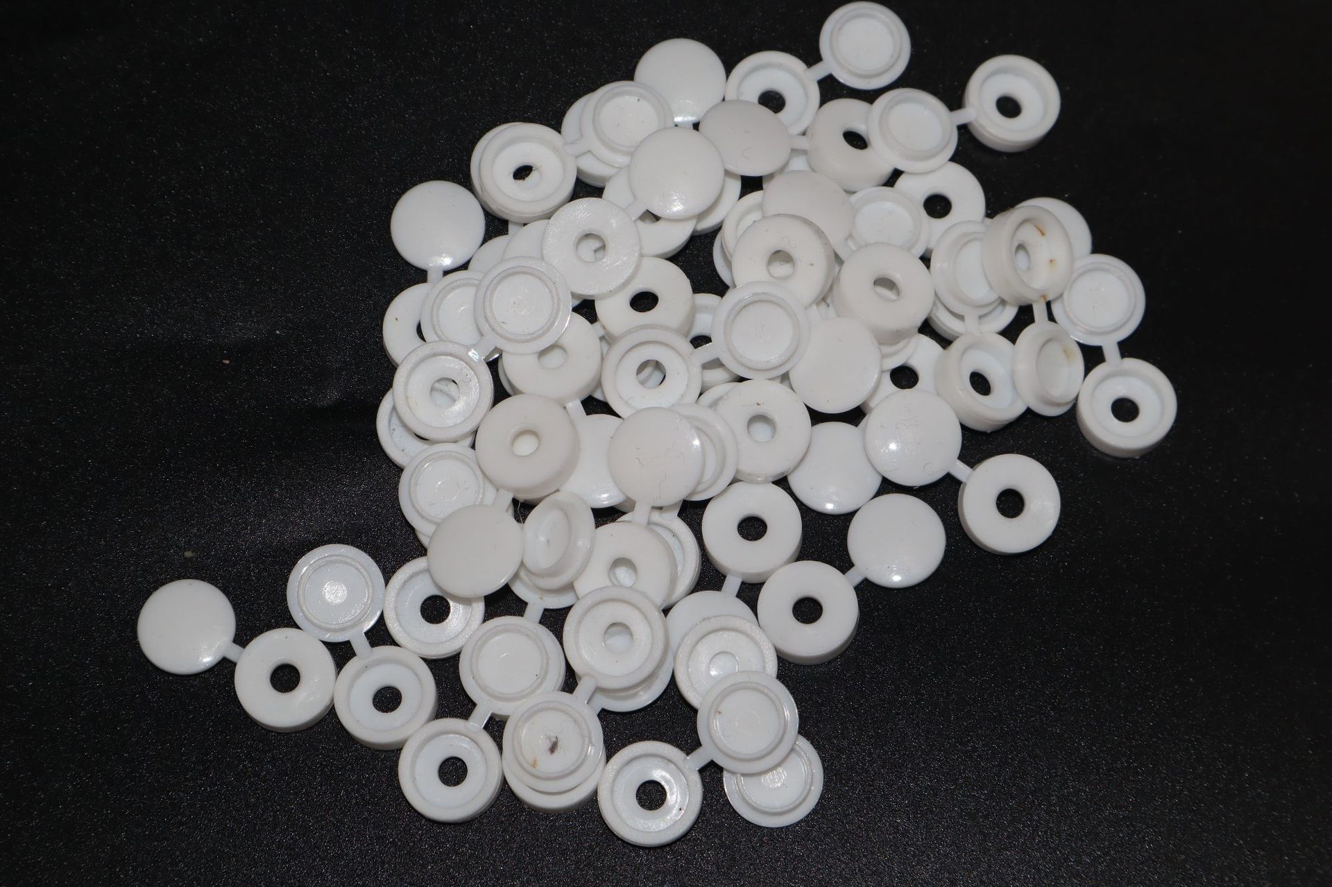 装饰帽螺丝盖 自攻钉螺丝帽 连体帽遮丑盖帽 家具衣柜塑料盖帽