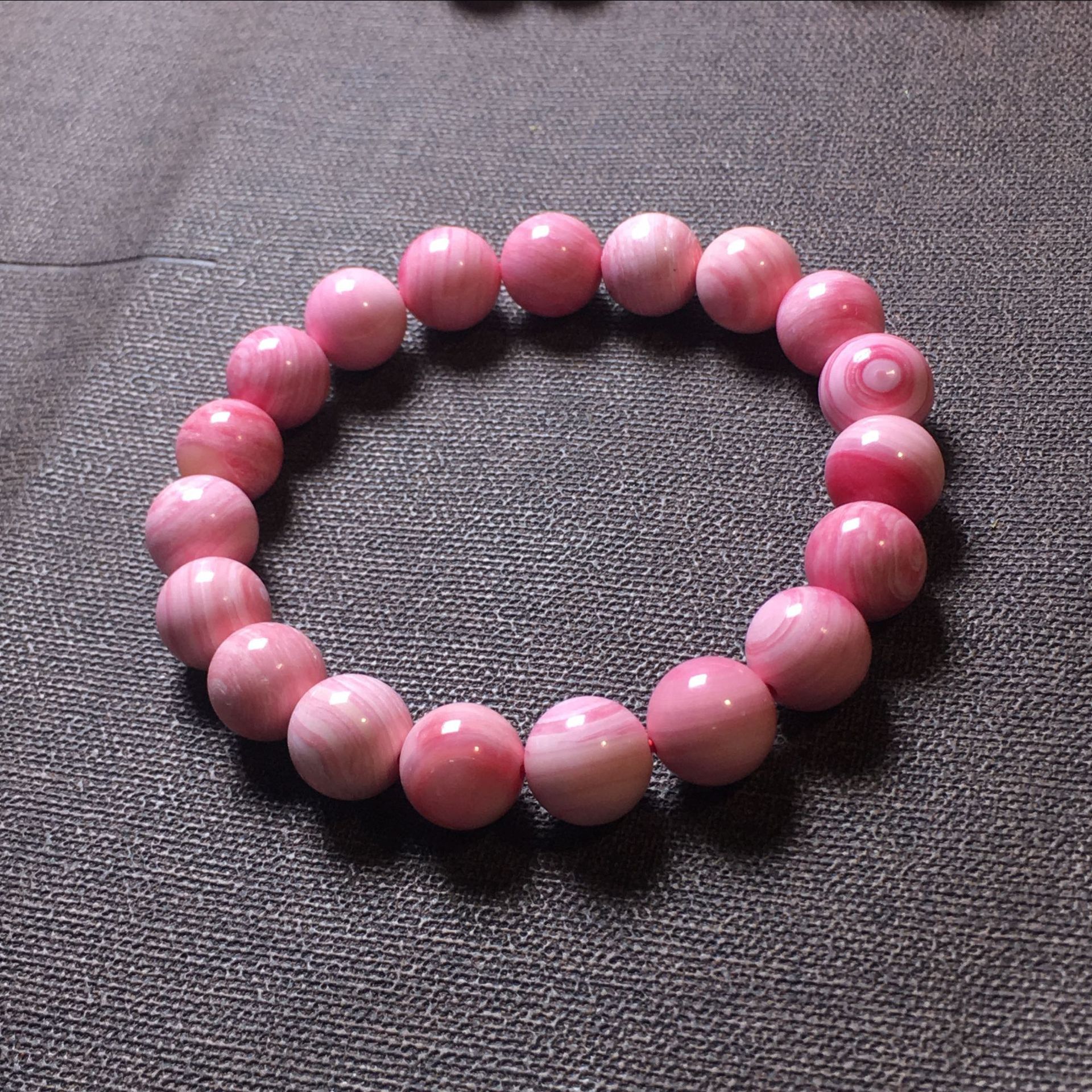 女王贝手链手串108 6/8/10mm胭脂螺手串