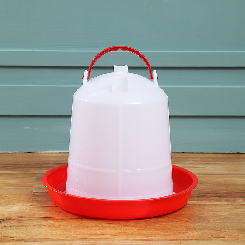 鸡水桶水槽饮水壶小鸡饮水器自动家禽食槽鸽子喂食器设备养鸡用品