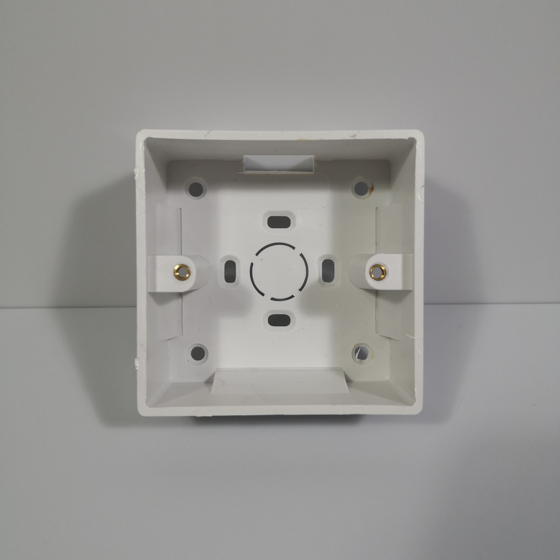 明盒86型明装底盒线槽开关盒pvc阻燃接线盒插座明盒加厚明盒42深