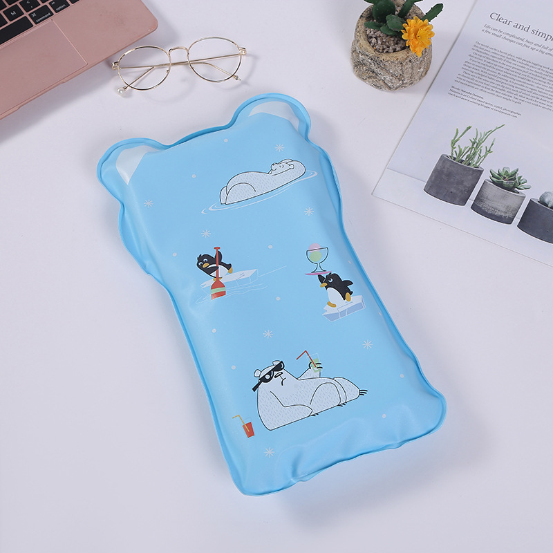 2023 New Fashion Ice Pad Summer Portable Cartoon Ice Pillow Dormitory Cute Large Size Ice Pillow Factory Direct Sales