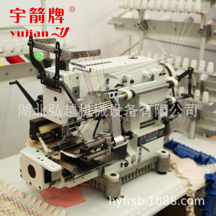 宇箭多针机 服装丈根拉腰头跨境缝纫机 108针橡筋绗缝机-阿里巴巴