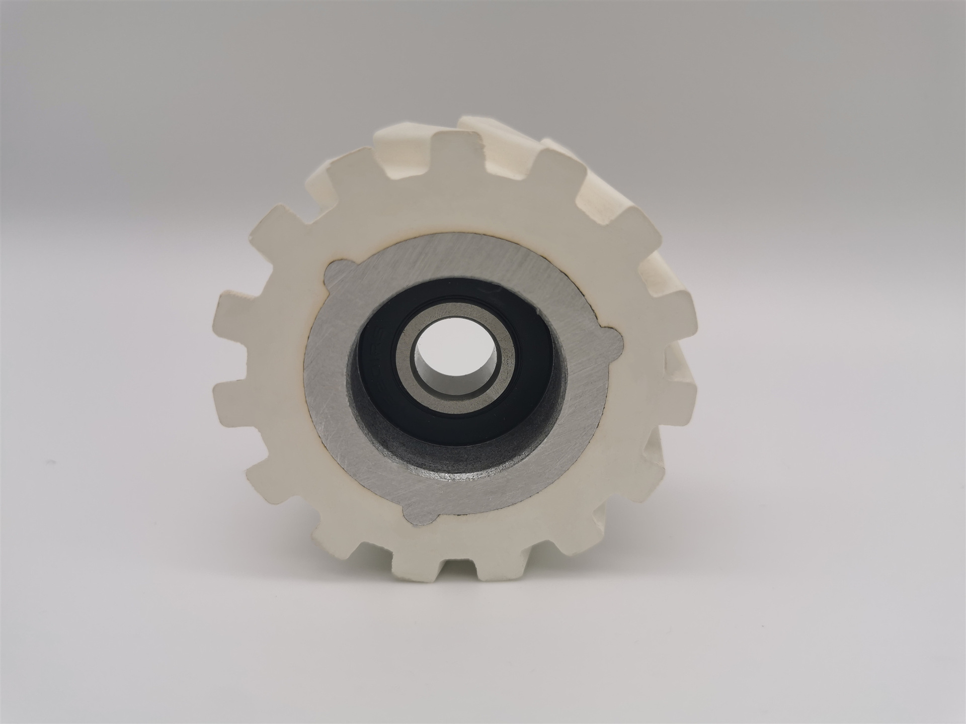 封边机输送压轮 橡胶灰色直齿压轮 全自动封边机压轮批发