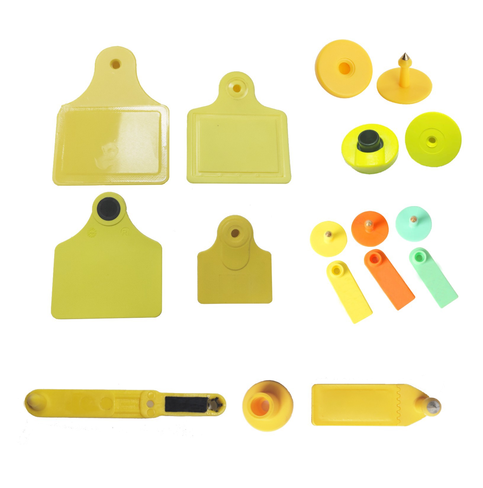 猪牛羊动物电子耳标防疫安全溯源防盗拆定位跟踪畜牧耳rfid耳标签