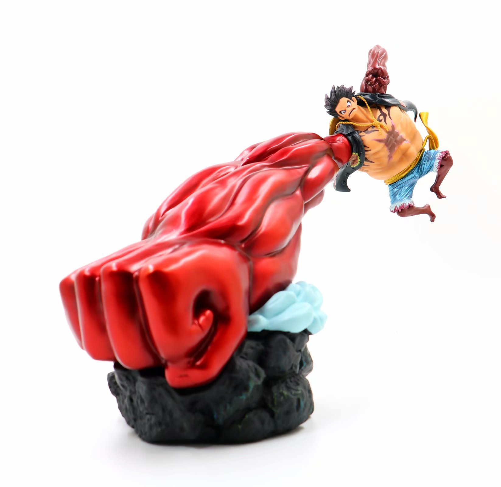 新款海贼航海王gk猿王枪路飞大手路飞梦魔路飞摆件手办figure模型