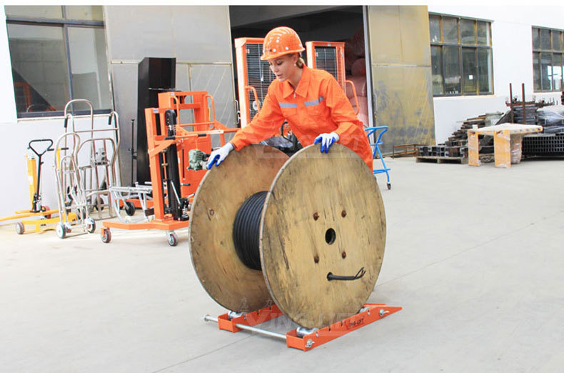 鹰力tyx-1放线架电缆支架光纤光缆放线架电线托架放线器放线盘