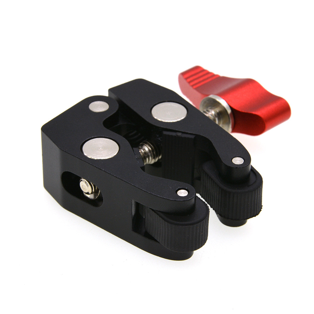 迷你全金属 蟹钳夹 魔术手 怪手支架底座 灯架夹具 大力夹-阿里巴巴