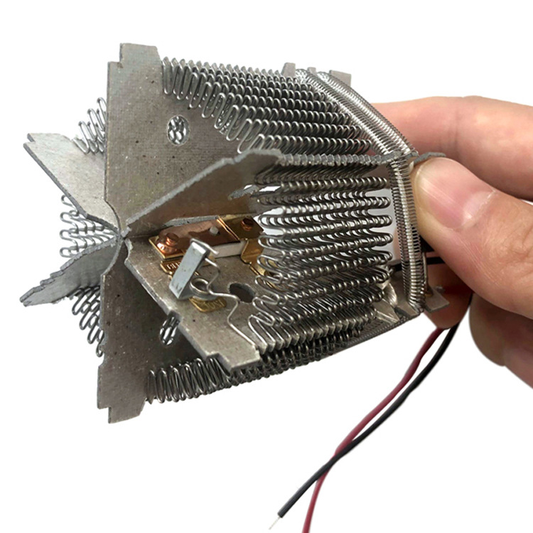 u型风筒发热芯吹风机发热头暖风机发热丝电吹风发热架发热配件