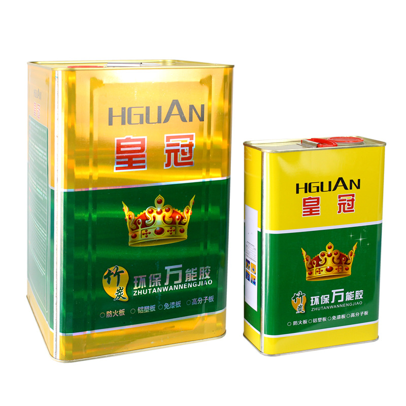 皇冠大桶万能胶粘合剂强力胶地板革胶草坪胶喷绘布胶水批发