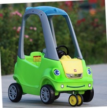 厂家供应 婴儿四轮手推车游乐场玩具车1-3岁助力车儿童欧式小房车