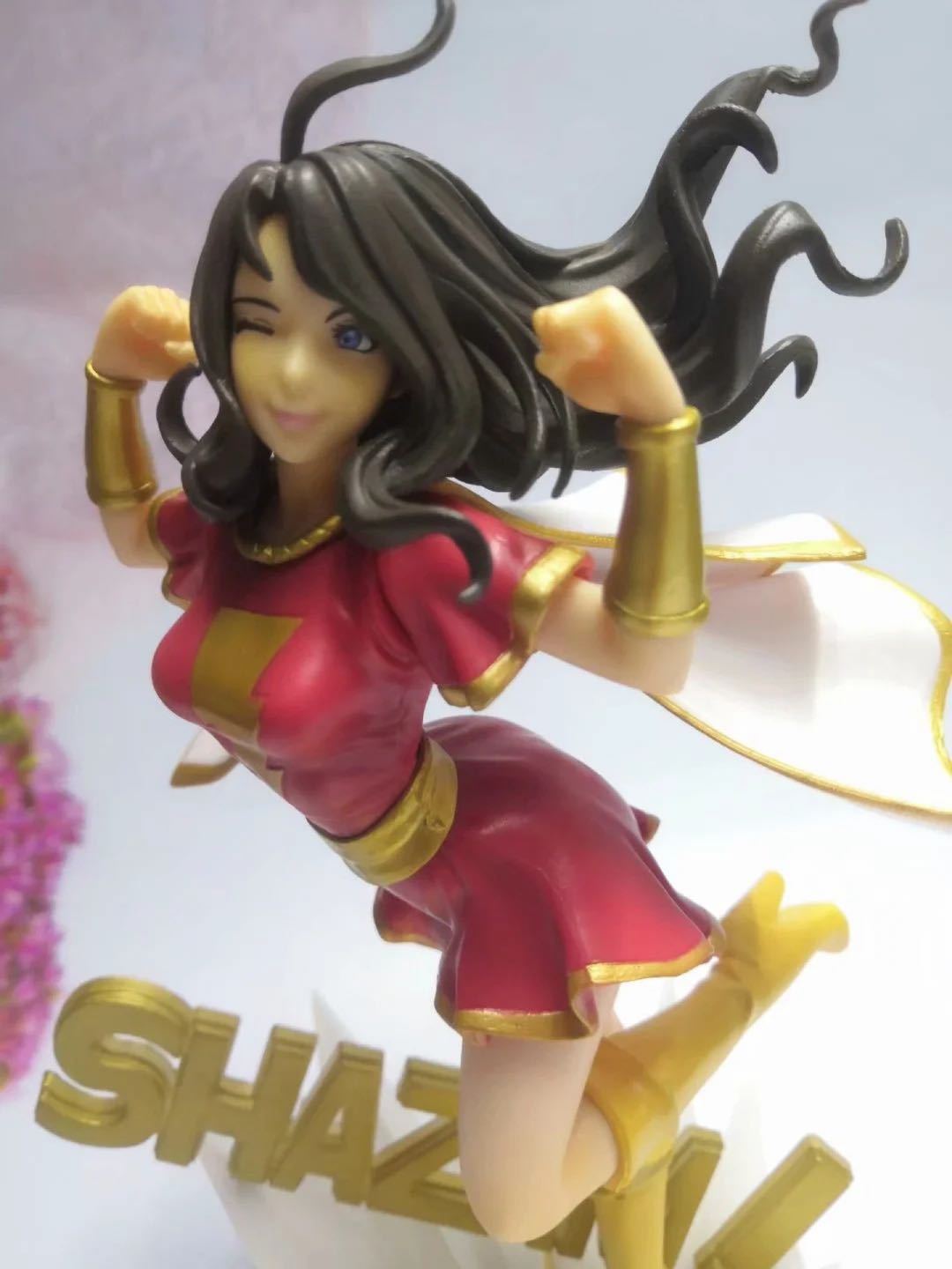 厂家直销 dc 漫画美少女 沙赞 神奇玛丽 1/7 场景 模型盒装手办