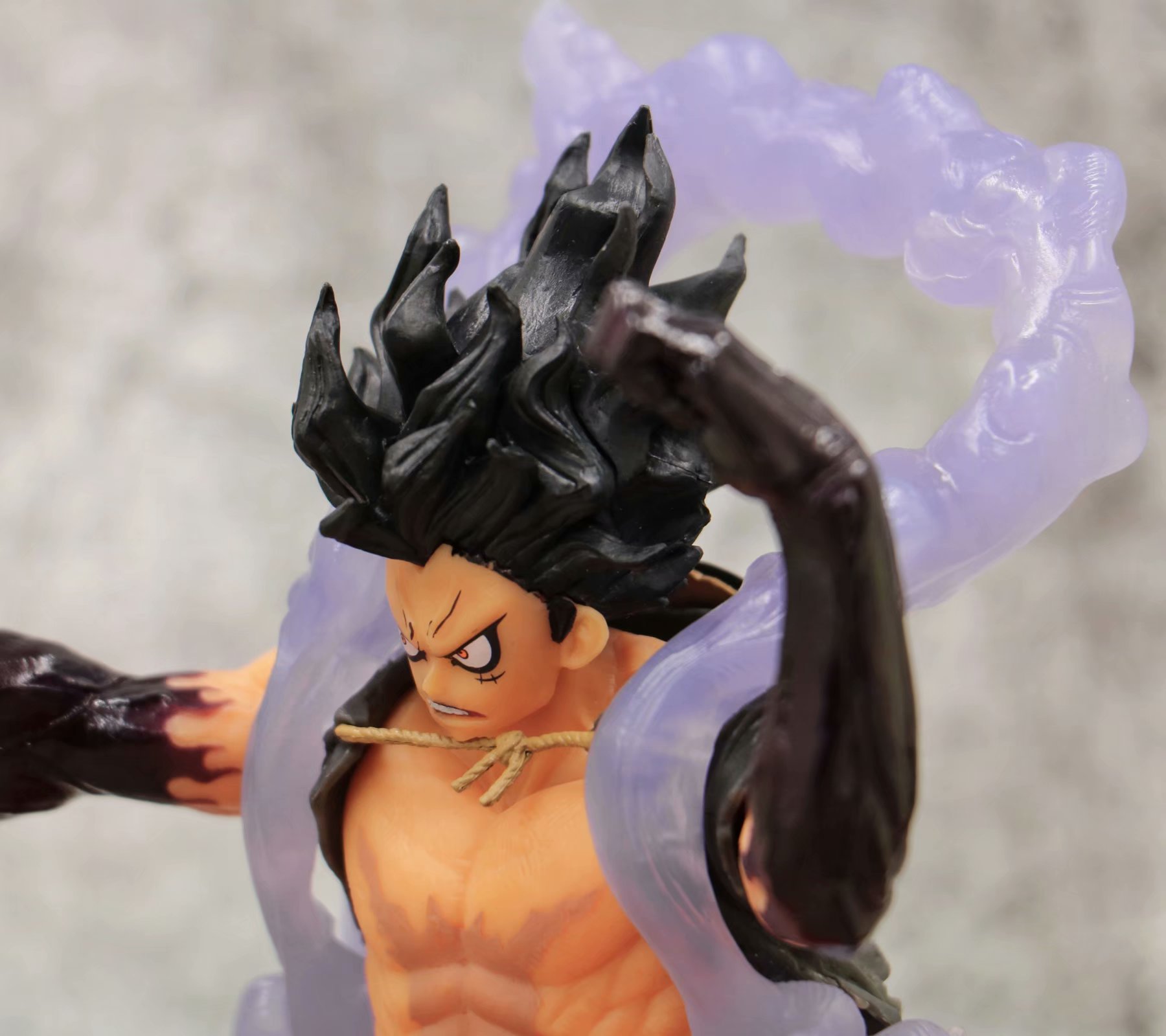 海贼王koa艺术王者 蛇人路飞 四档路飞 动漫公仔手办模型雕像摆件