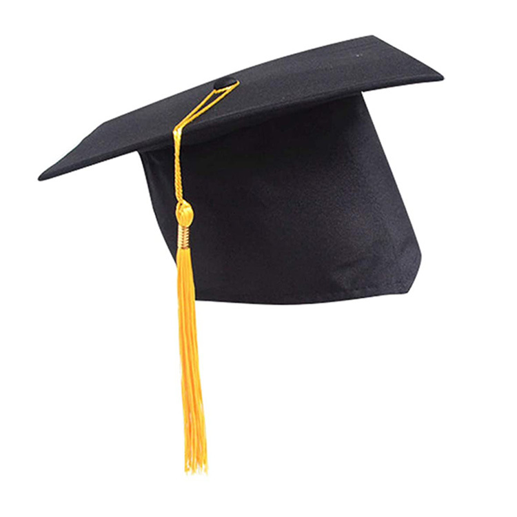 e114学士服帽子幼儿园毕业帽 男女学生毕业服学位帽流苏