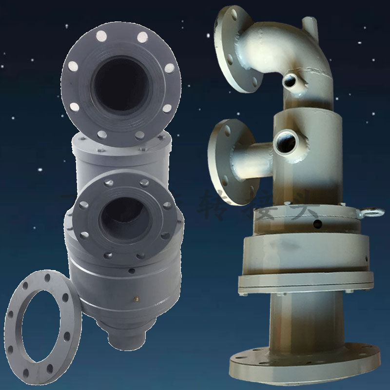 导热油用旋转接头双向旋转密封接头冷渣机旋转接头hkg6080100