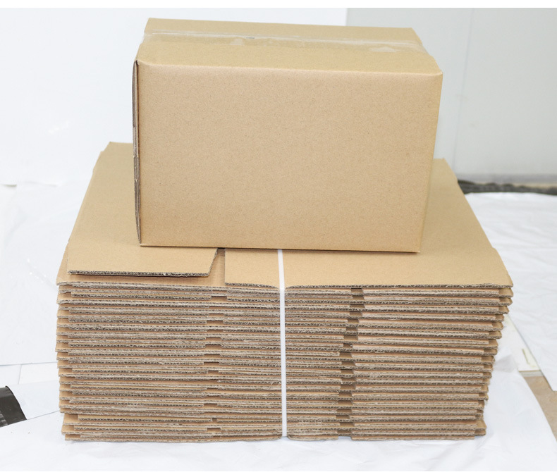 纸箱100扎捆装纸板3层5层特硬瓦楞快递纸箱物流打包12号纸箱子