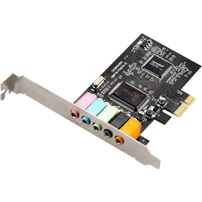 pcie声卡 6声道声卡 cmi8738芯片pci-e 5.1立体声效音频卡