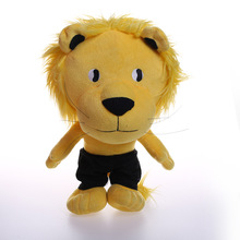 东莞厂家定制毛绒玩具狮子卡通玩偶娃娃企业公司吉祥物定做