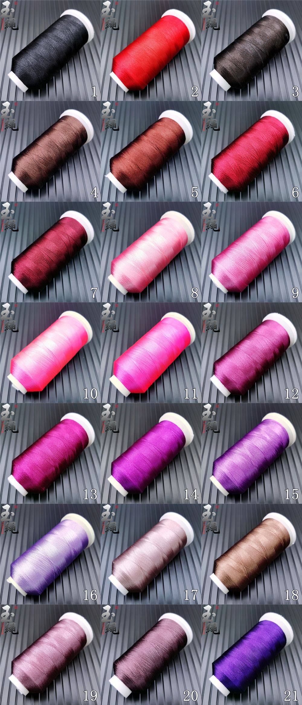 流苏线三角丝 冰丝亮光3股线 0.3 手工绕线 穗子线 编织线diy