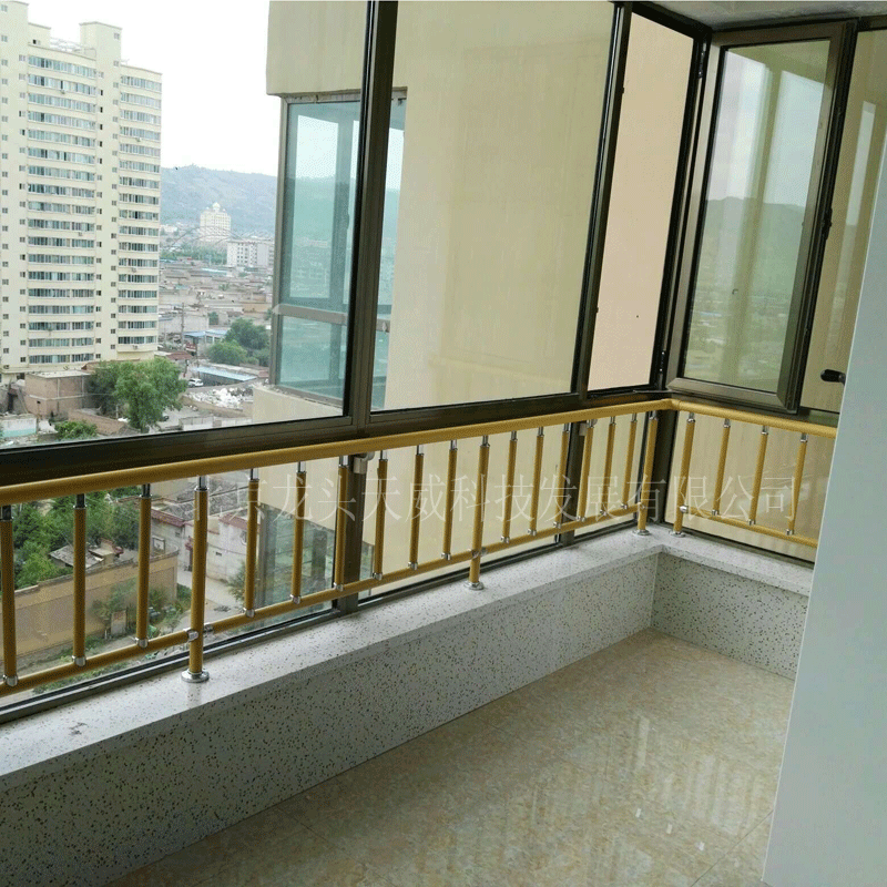 厂家直供阳台护栏 室内窗户栏杆 儿童安全飘窗护栏 树脂护栏