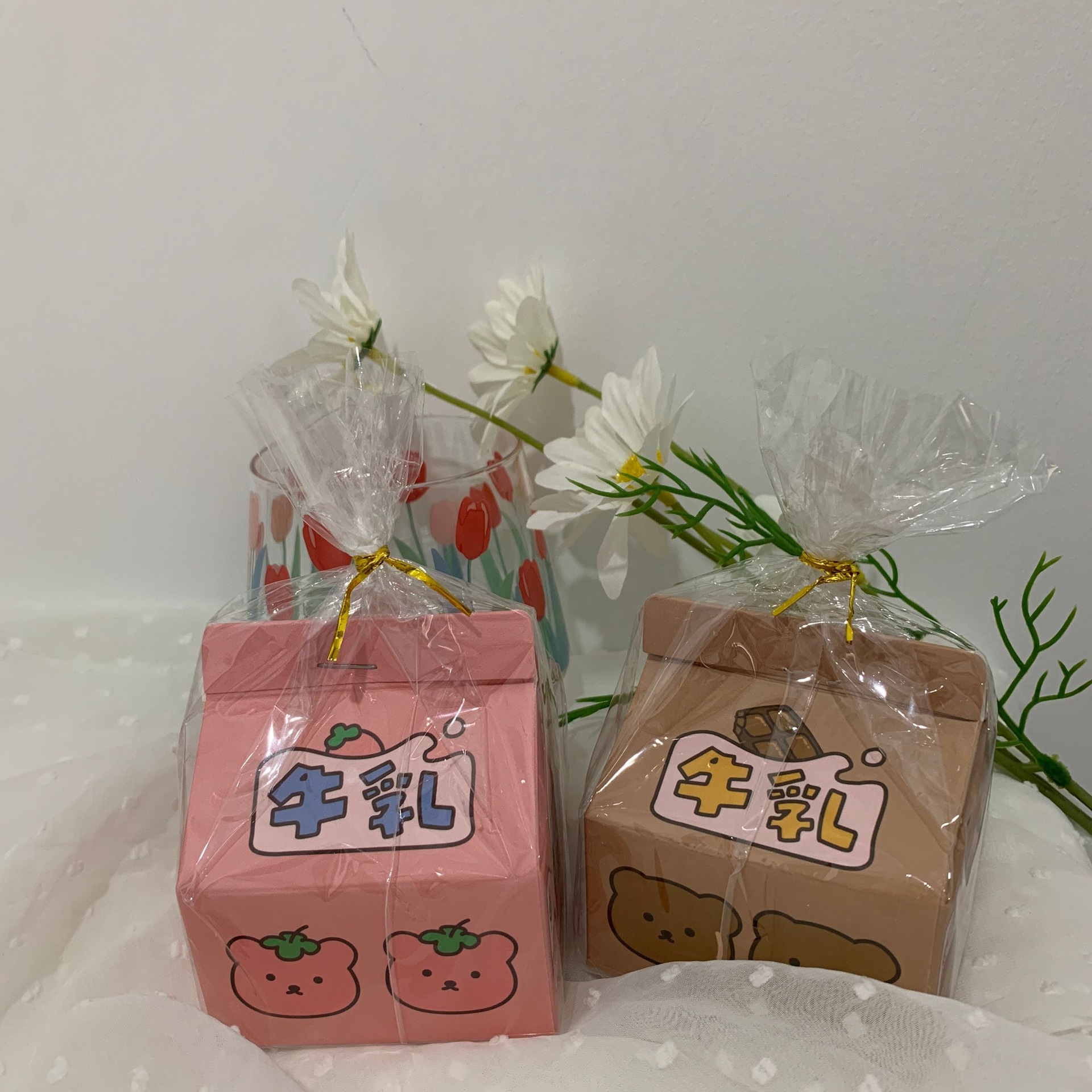 韩版可爱创意ins风日系学生卡通 牛奶盒便签纸无粘性便利贴小纸条