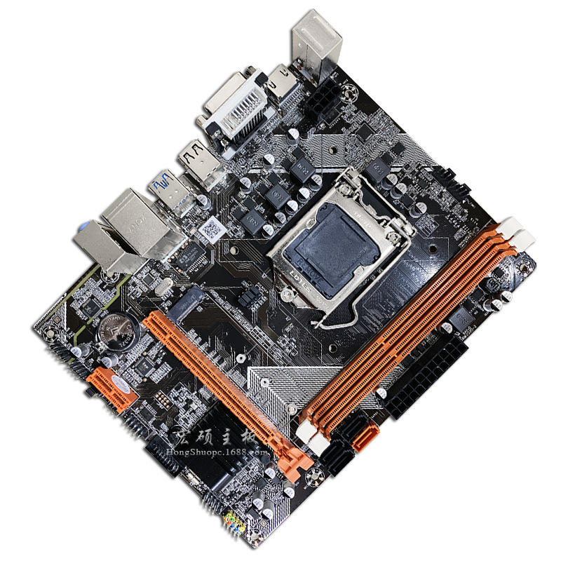 宏硕intel全新b75-1155针ddr3 m.2千兆 台式机电脑搬砖游戏主板