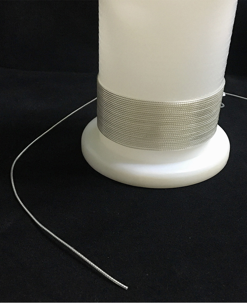 厂家直销单股镀银银箔缠绕线 发烧友的标杆线材 耳机音频线hifi线