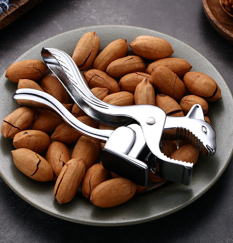 开坚果核桃夹子家用剥壳山核桃工具的钳子开榛神器坚果破壳器加厚