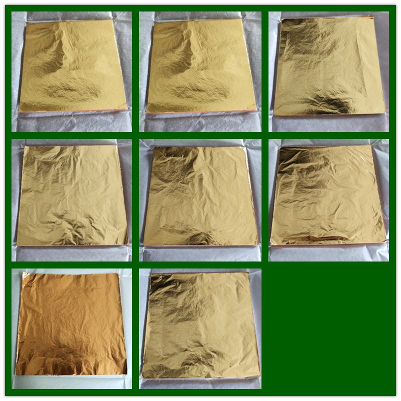 供应耐氧化铜箔 家具箔  春色牌 装修箔 100张/件