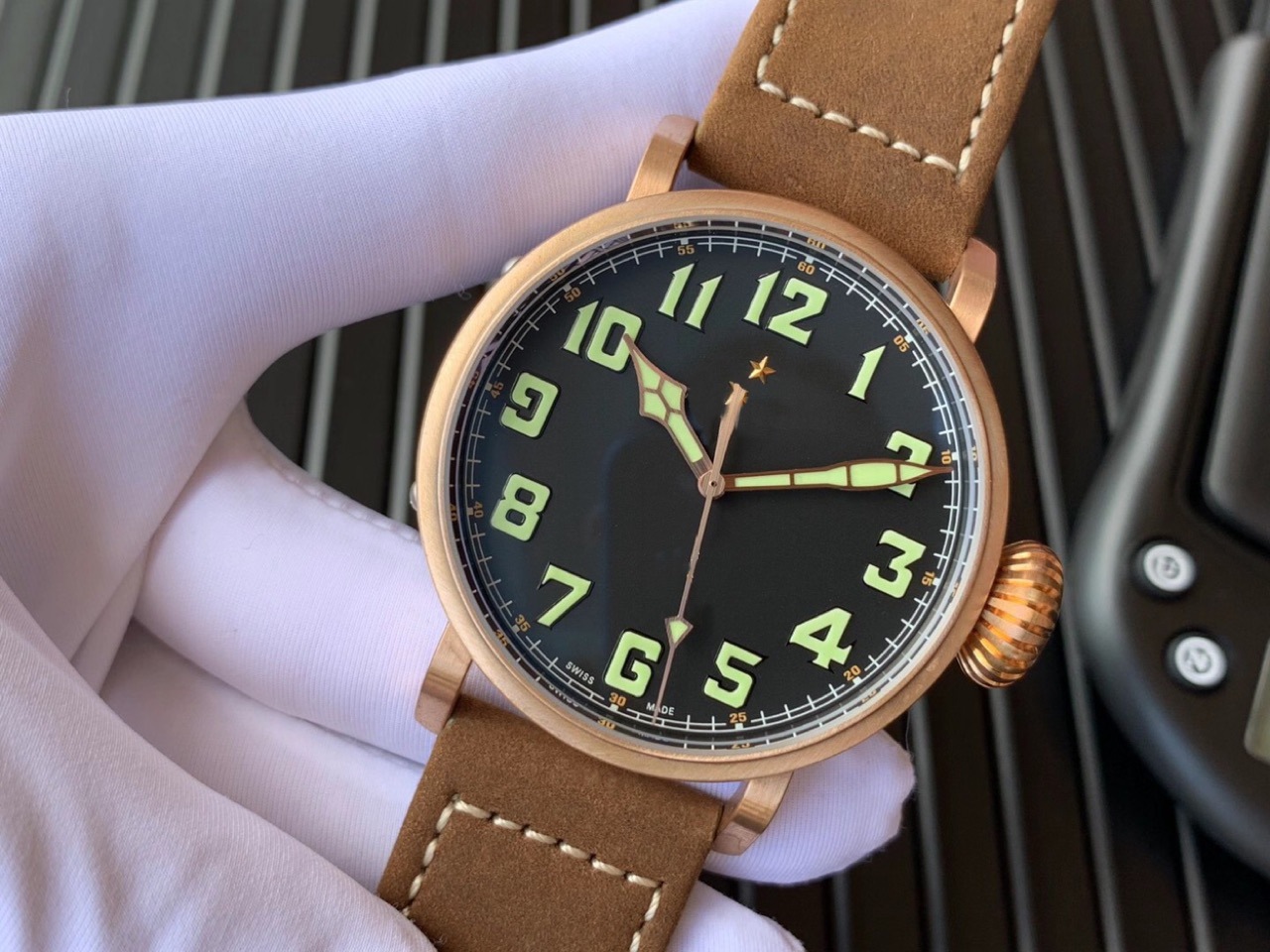 xf青铜大飞 xf手表 青铜材质手表 一件代发