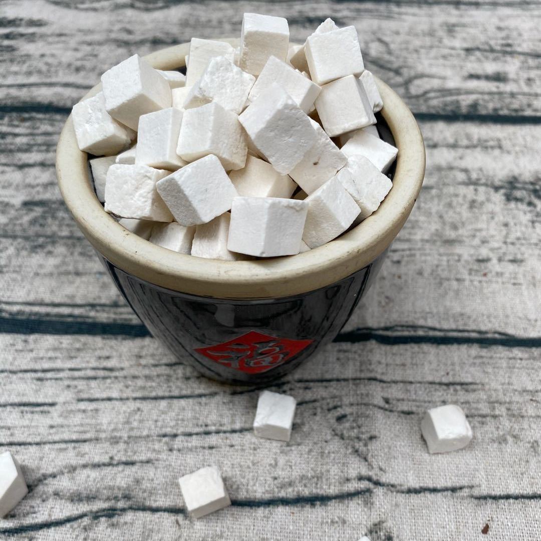 云南白茯苓500克 材茯苓块白茯苓粉食用非土茯苓新鲜干货