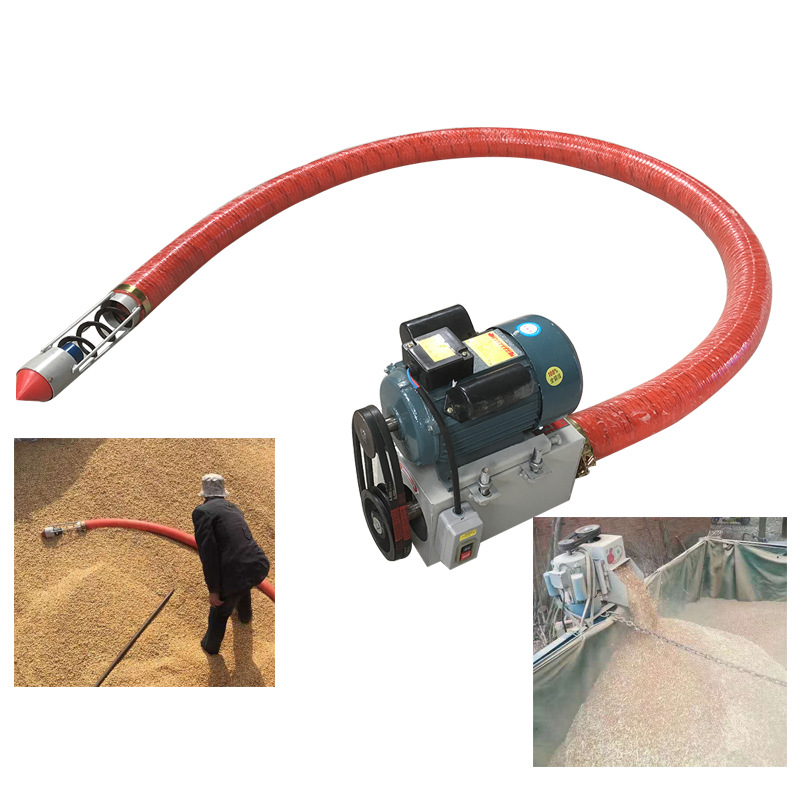 小型家用自动粮食卸载软管吸粮机可移动吸粮机抽粮机厂家吸粮机