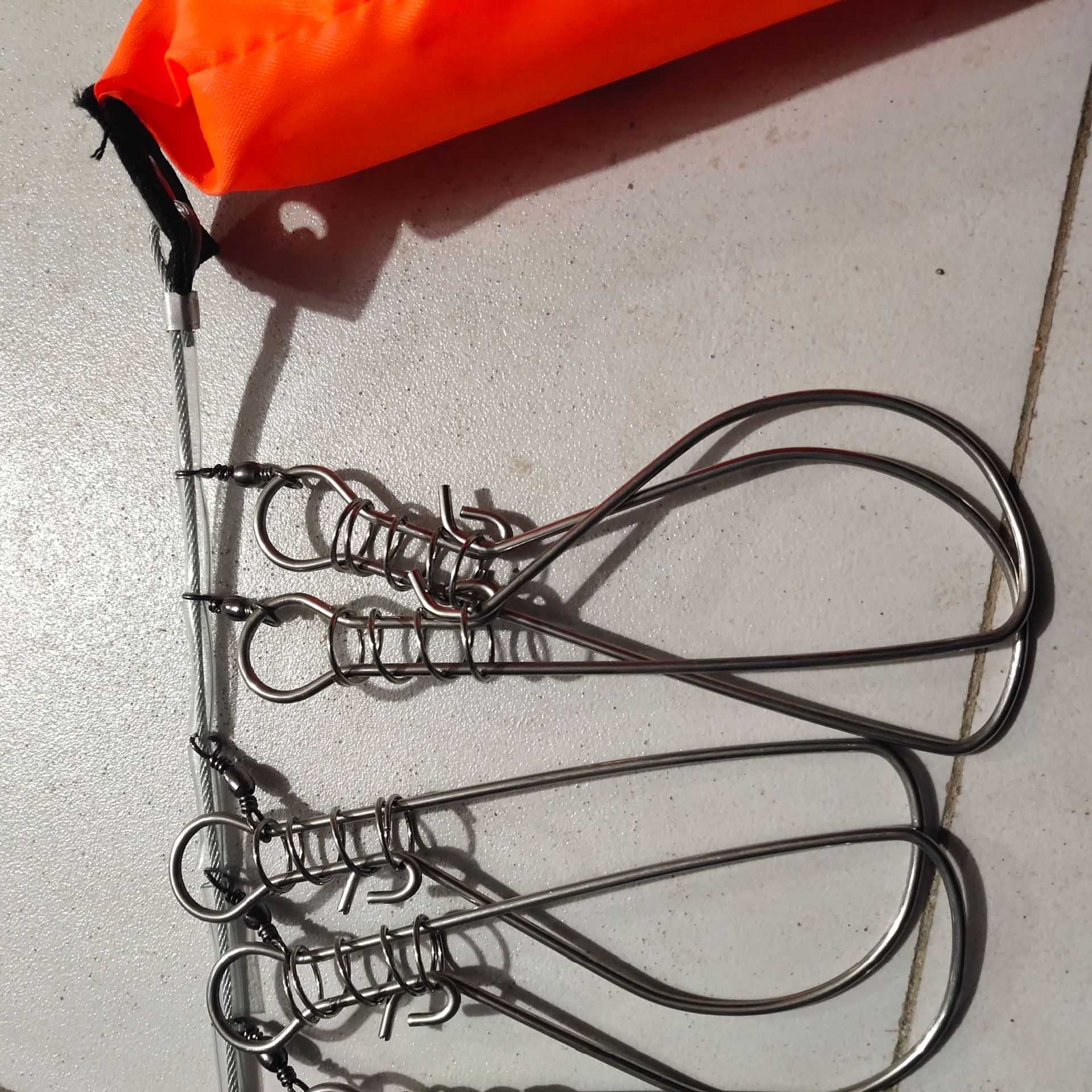 厂家批发鱼锁 活鱼锁不锈钢鱼锁 多功能控鱼器 路亚鱼锁 垂钓用品