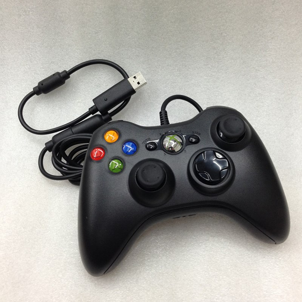 xbox360外观 pc游戏手柄 usb电脑pc有线游戏手柄双振动亚马逊