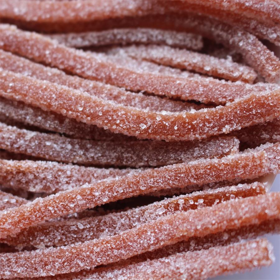 【大量批发】雪花山楂条雪花片带糖山楂软片丝20斤一箱零食散货