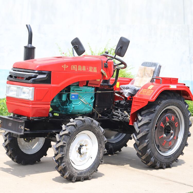 504四轮旋耕机图片 农用旋耕开沟机视频 宏博机械