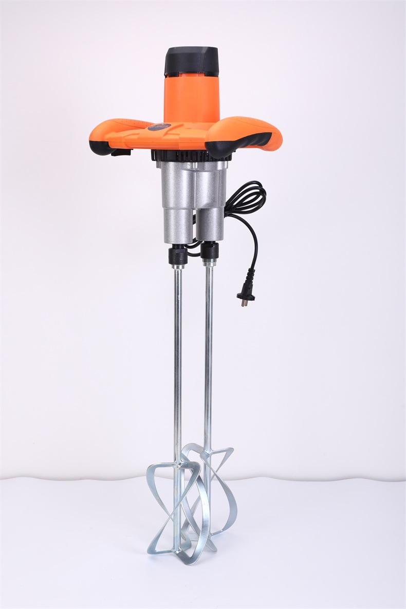 工业级漆涂料搅拌机手持式水泥搅拌机钢铁汉正品电动工具搅拌器油