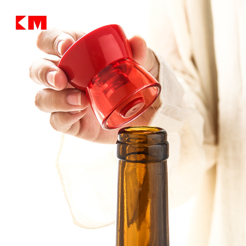 nsh 6163旋转式抽真空红酒塞 不漏气红酒塞 旋转密封红酒瓶盖