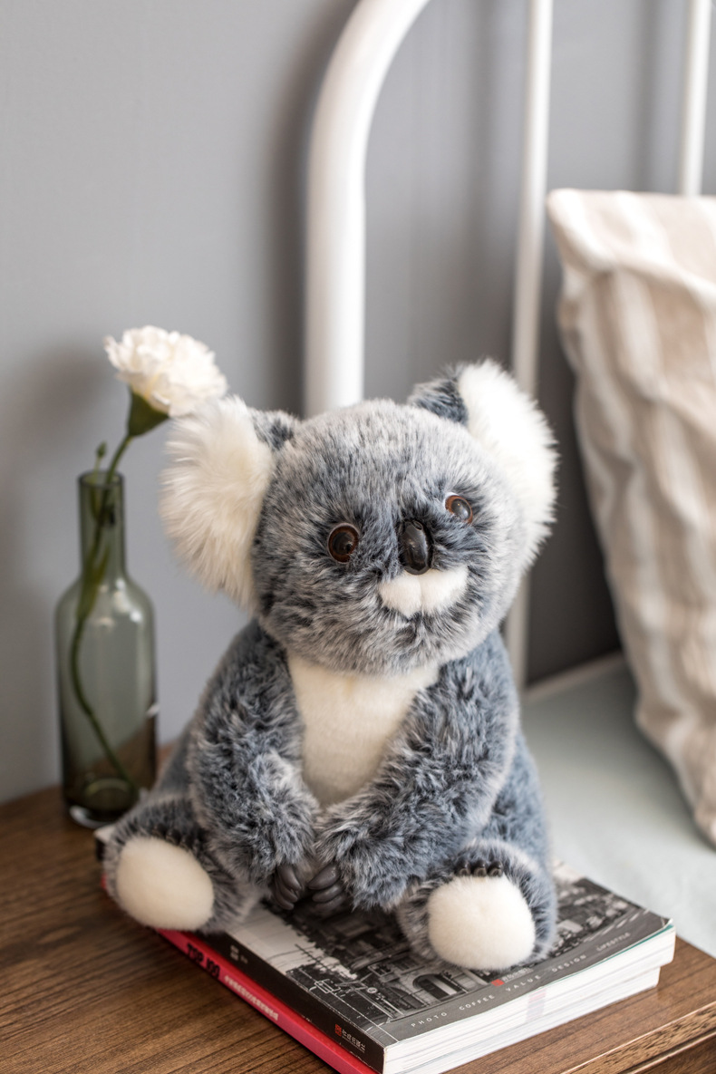 仿真考拉公仔树袋熊玩偶母子考拉毛绒玩具公司活动礼品批发定制