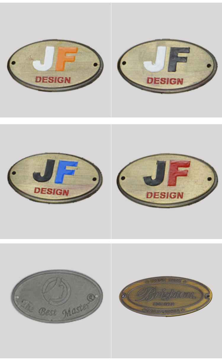 不锈钢标牌锌合金牌仔电镀金属标牌丝印金属铭牌logo商标定制