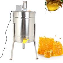 养蜂工具不锈钢四框电动摇蜜机蜂蜜取蜜机压蜜甩蜜机出口型CE认证