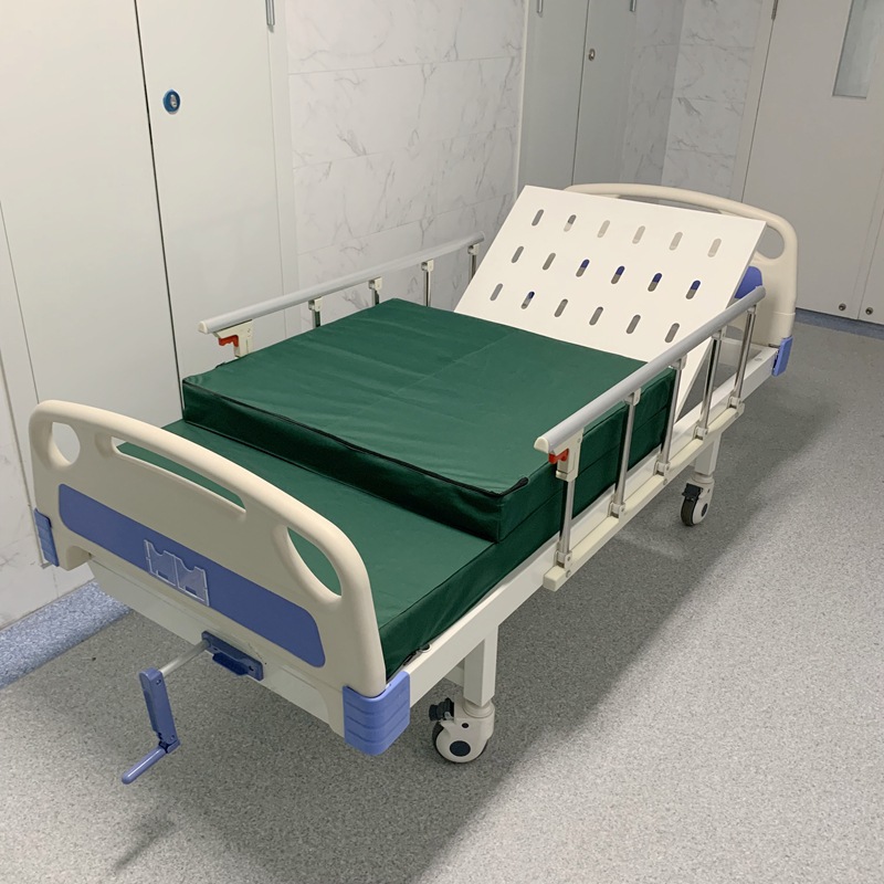 医院病房床单摇双摇平板病床医院用护理床abs床头医用病床厂家