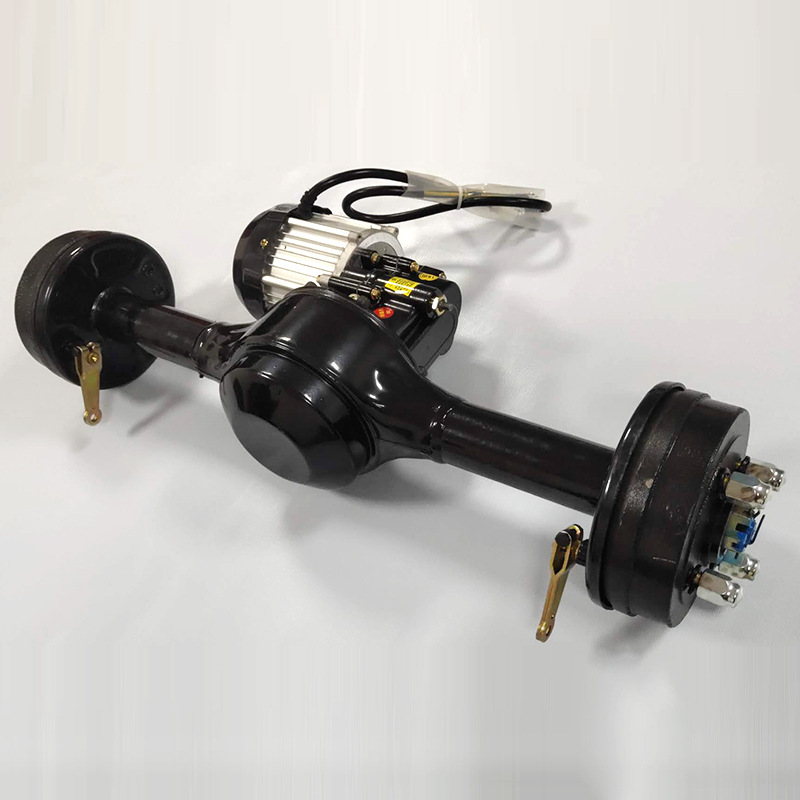 小功率电动三轮车变档鼓刹后桥总成配件一体后桥鼓刹变档后桥