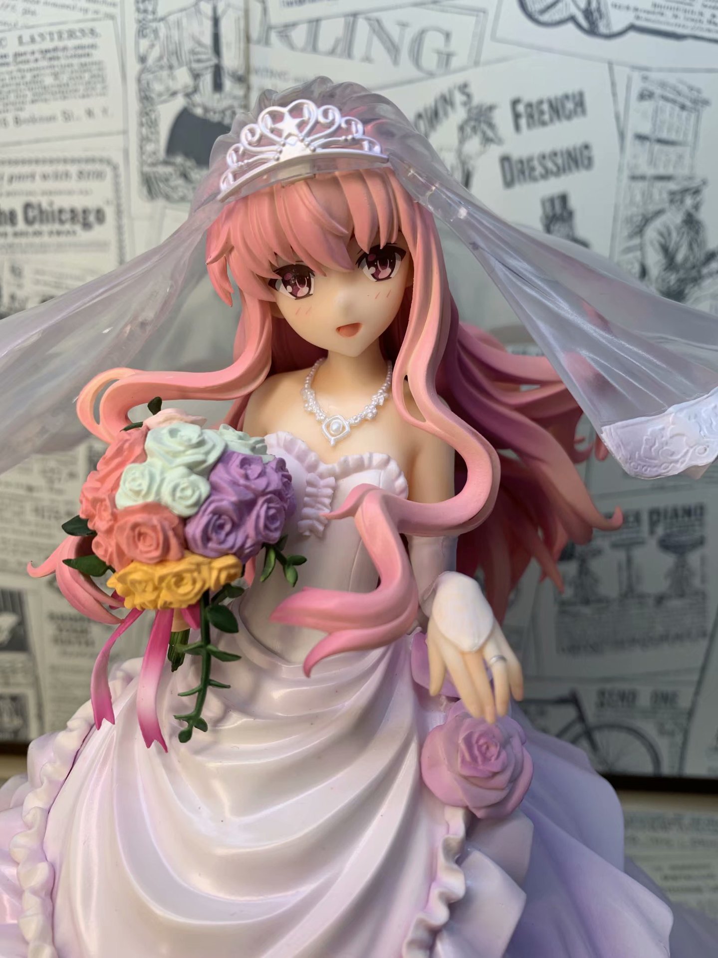 动漫批发 婚纱 露易丝 花嫁 finale 零之使魔 1/7 盒装手办模型