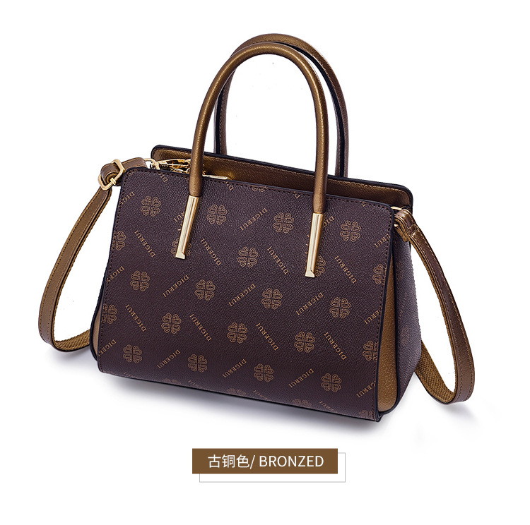 蒂阁瑞新款女包一件代发手提斜跨两用包包中年妈妈母亲节礼物8641